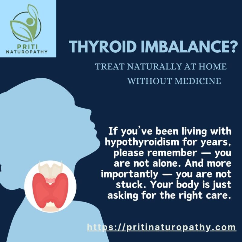 Thyroid Imbalance Treat Naturally at Home Without Medicine